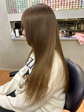 美容室 アズール(A ZOOR) milk tea beige