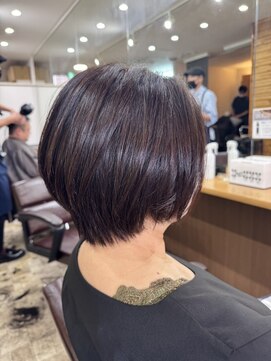 シェノン(CHAINON) えり足スッキリショートボブ