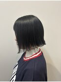 切りっぱなしボブ