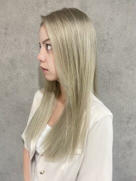 エアー 青山(AIR) 透明感ハイトーンブロンド