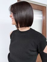 サン(son)&nbsp;髪質改善切りっぱなしボブスタイル