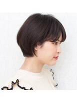 モンド ヘアクリエーション 和田店(monde hair creation)&nbsp;【monde】丸みショート×美シルエット×ヘーゼルブラウン