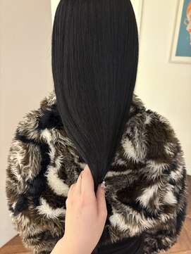 サラ 天神大名店(SARA) 【メメメ】ブラックカラー/ロングスタイル