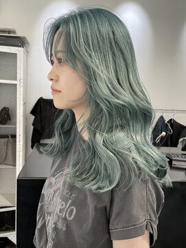 ココ 本八幡(KOKO) #黒髪#小顔#クラゲヘアー#オリーブグレー#ココアベージュ#美髪