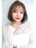 大人可愛いシースルーボブ11.19クラゲヘアー