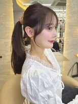 ロンドアヴァントゥス 池袋(Lond aventus)&nbsp;オリーブグレー/ボブ/顔周り/小顔/レイヤー/髪質改善/縮毛矯正