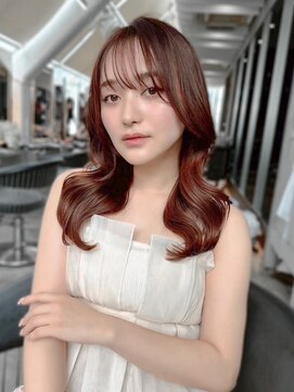 ロンドクレール 川崎(Lond clair) 韓国顔周り/ハイレイヤー/ミディアムレイヤーカット/川崎56