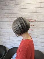 プログレス つくば店(PROGRESS by ヂェムクローバーヘアー)&nbsp;脱白髪染めハイライト【アンブレラカラー】