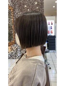 シエル ドゥ サワ(ciel de SAWA) 春イメチェン◎ブリーチなしベージュブラウン×ボブ