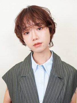 ラフィス ヘアー ピーチ 岡山店(La fith hair peach) 【La fith】ニュアンスパーマ×大人ショート