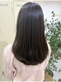 似合わせカット+透明感カラー