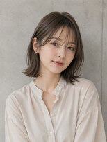 ミリール (Mireel) 大人女性の切りっぱなしボブ