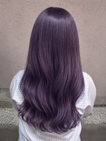 サラジュ 仁川店(SARAJU) ブリーチなしダブルカラーで魅せる大変身×パープルカラー