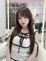 ラルム 新宿(LARME SHINJUKU)&nbsp;ロングレイヤー/髪質改善/チョコブラウン【Yumi/新宿】