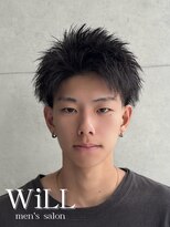 メンズサロン ウィル 阪急茨木(men's salon WiLL) スパイキーショート