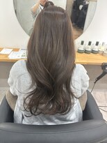 アト(Ato.) ブリーチなしダブルカラーで作る透明感beige【樋富】【Ato明石】