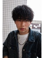メンズサロン アネロ 名駅(Men's salon anhelo)&nbsp;ツイストスパイラルパーマ×シャドウパーマ×メンズカット