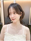 ショートボブ/シースルー/顔周り/30代40代50代/大宮
