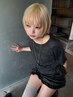 [ハイトーン]ケアブリーチonカラー】＋前後処理トリートメント定価29150円