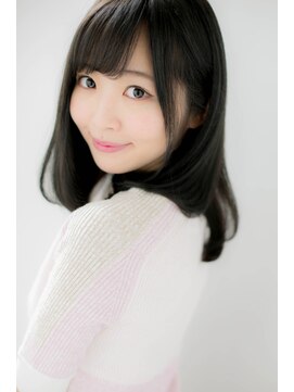 ローレン(LOREN) ＊LOREN＊黒髪、暗髪×ナチュラルストレート小顔王道セミディ