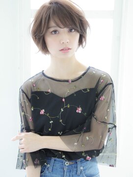 ティーノ(TINO by ganesha) お洒落度UP♪ゆるふわショート☆