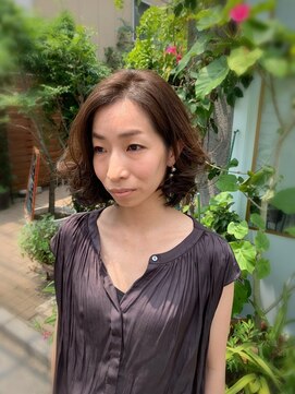 ダマーニ 表参道(DAMANI) 伸ばしかけの髪は毛先パーマをかけて楽に！おしゃれに！快適に！