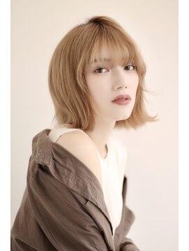 ディオ アンド ルーチェ アット(Dio&Luce at.) 【Dio Azabu】ハイトーンカラー＆外ハネボブ