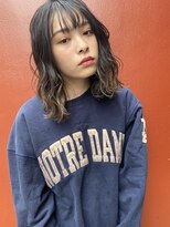 レオニード 表参道(LEONID)&nbsp;デジタルパーマで作るウェーブミディアムスタイル♪