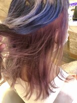 ミエル ヘア 新宿(miel hair)&nbsp;やっぱり可愛いインナーカラーピンク