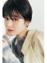 フォト 新宿(foto)&nbsp;グレーベージュ前髪パーマレイヤーカットダブルカラー髪質改善