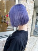 アメジストパープル【池袋ケアブリーチ.髪質改善.ダブルカラー】