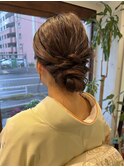◎卒園式、訪問着