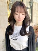 【LAGOON】韓国風くびれひし形ロングレイヤー×ショコラ
