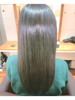 エイト オキナワ 沖縄新都心店(EIGHT okinawa)&nbsp;お客様スタイル_ブリーチ履歴×縮毛矯正【EIGHT　荒井】