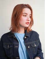 ジュール サウス 新宿南口(Joule South)&nbsp;ミディアムヘア/斜めバング/グレージュカラー/新宿駅