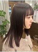 暗髪バイオレット