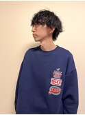 【緩め波巻きパーマ/星亘祐】無造作パーマ/ラフパーマ