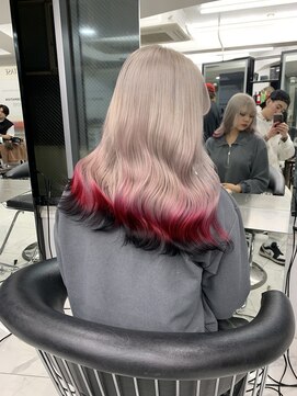 ラピス 渋谷本店(Lapis) 裾3色カラー