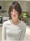 ミニボブくびれ丸みショート大人20代30代40代50代