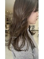 エテ(ete)&nbsp;オリーブベージュ/透明感カラー/くすみカラー