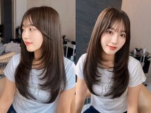 ヴェイ(VEYY.)の雰囲気（veyy.独自のカット技術トレンドのレイヤーカット【栄/韓国】）