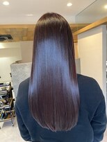 ブルーム ヘア デザイン ドゥーエ(bloom hair design due)&nbsp;ローズチョコレート｜髪質改善×塚口で叶う美髪矯正【縮毛矯正】