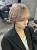 シースルーマッシュ/ホワイトミルクティー/ホワイトグレージュ