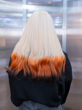 フィッツコア(FITS CORE) ホワイト　オレンジ　ブラック　エンドカラー