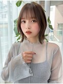 大人可愛い くびれボブ/ショコラグレージュ 原宿/表参道
