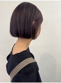 切りっぱなし＋パープル