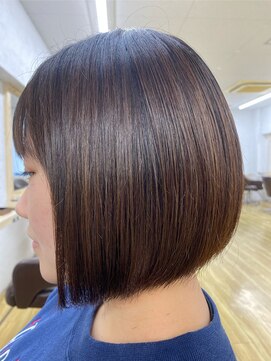 ドラマチックヘア 川鶴店 ショートボブ