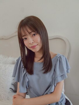 ポイントファイブバイソレイユ 豊橋駅前大通店(.5 by SOLEIL) 透明感顔まわりレイヤースタイル