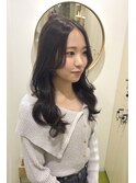 ロングレイヤーショコラブラウン