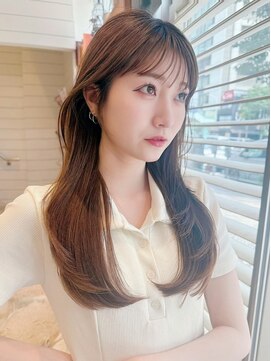 ネオリーブ アンド 渋谷店(Neolive &) 渋谷/デジタルパーマ/フェザーパーマ/ホワイトグレージュ